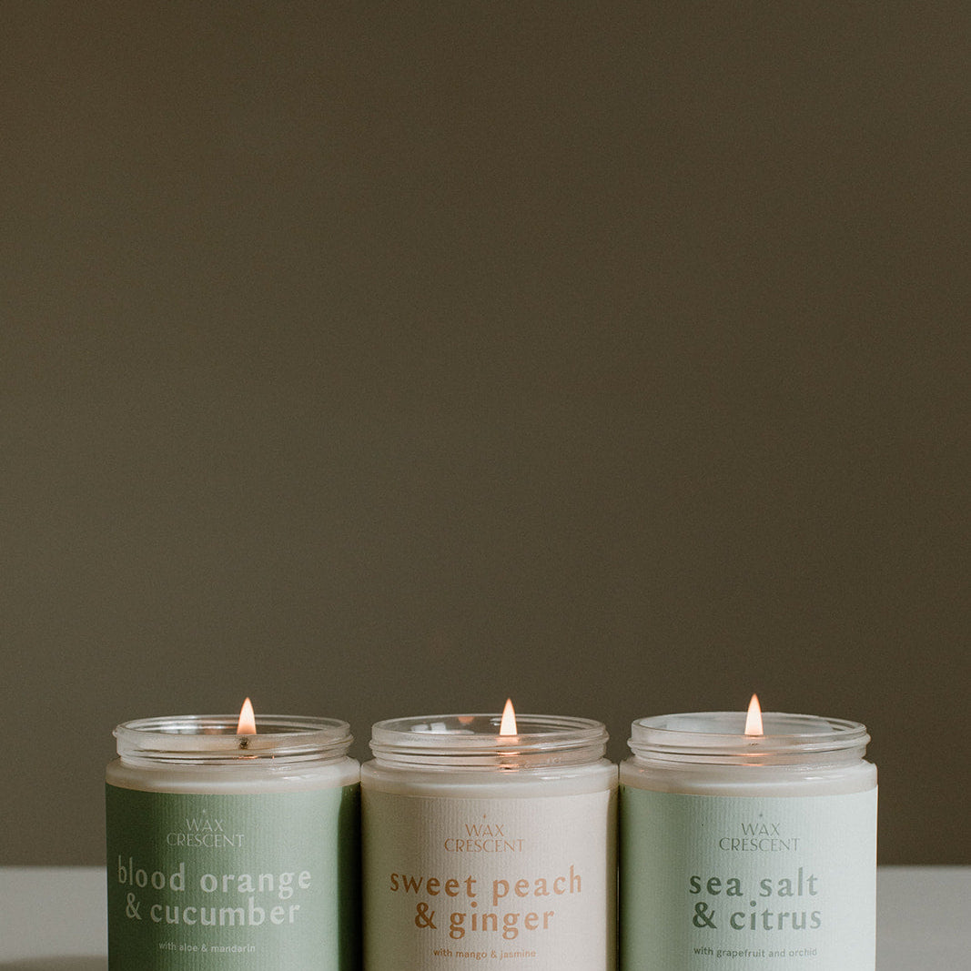 soy wax candle monthly subscription boxes make the perfect gift. always vegan and creulty-free