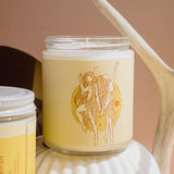 Gemini Zodiac Candle Blood Orange & Grapefruit