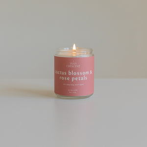 luxury soy wax spring candle made with fragrance and essential oils