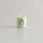 soy wax astrology taurus candle in jar with zodiac symbol of taurus