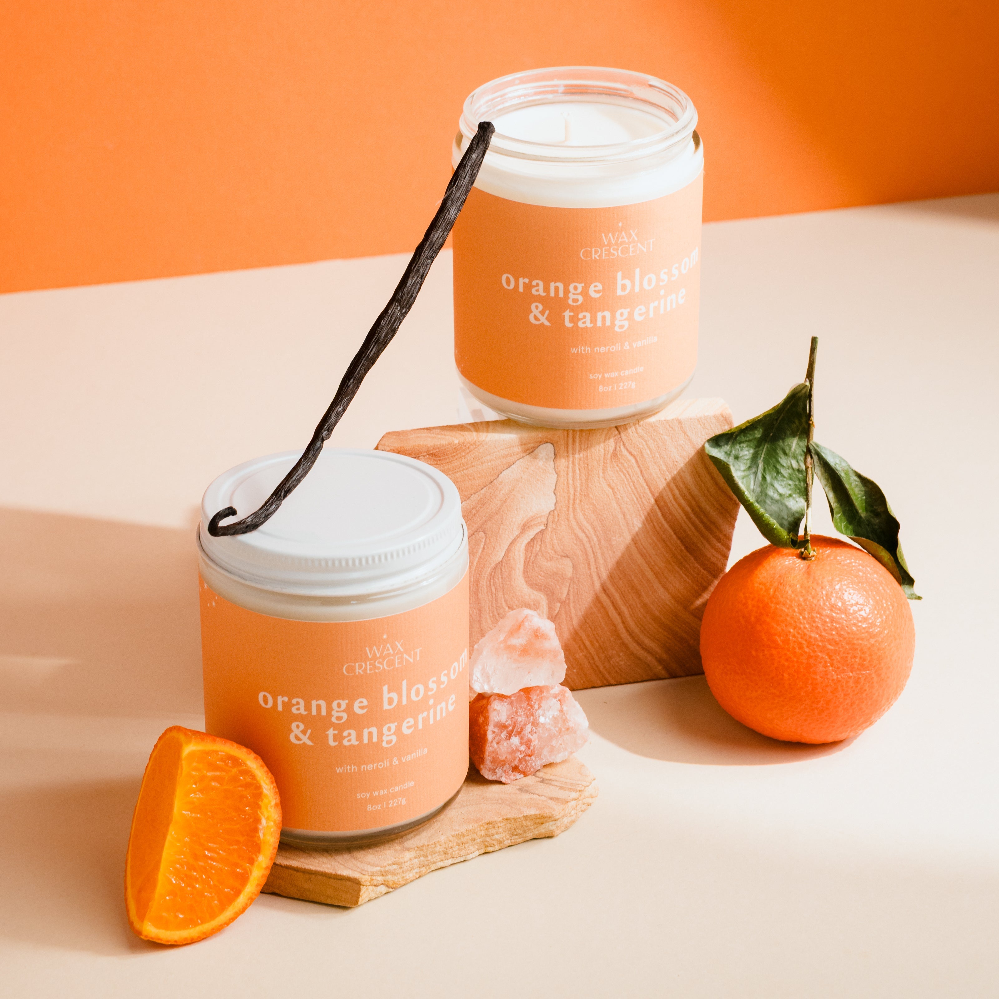 gardenia & grass soy wax candle made in Longmont Colorado outside of Boulder with non-toxic and eco-friendly ingredients. Always sustainable and vegan