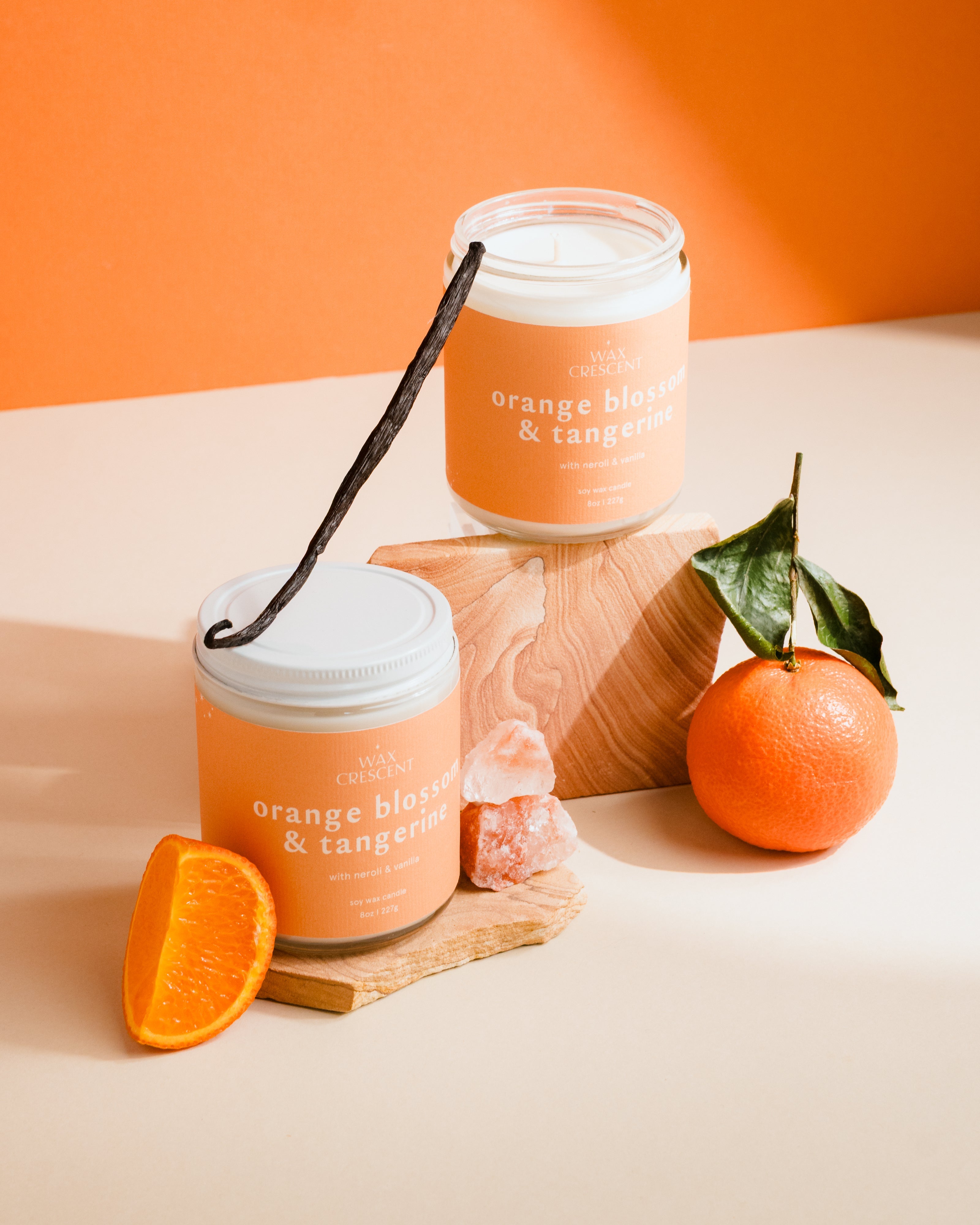 gardenia & grass soy wax candle made in Longmont Colorado outside of Boulder with non-toxic and eco-friendly ingredients. Always sustainable and vegan