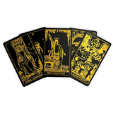 Black Gold Tarot Deck | Classic Tarot Design and Gold Foil