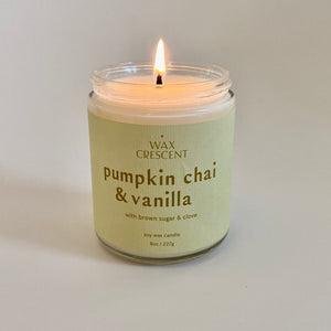 Pumpkin Chai & vanilla