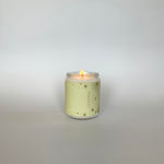 chamomile and lemon tea soy wax candle made with USA grown soy wax and nontoxic fragrance oils 
