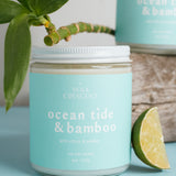 Ocean Tide & Bamboo Candle