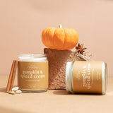 Pumpkin & Spiced Cream Candle