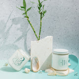 Cancer Zodiac Candle Ocean Tide & Bamboo