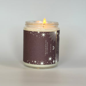 leather & suede candle