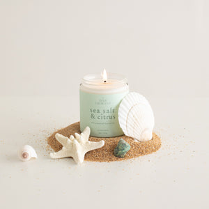 soy wax candle by Wax Crescent 