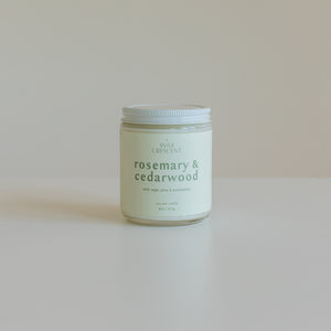 soy wax candle hand-poured by Wax Crescent in Longmont, Colorado 