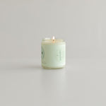 capricorn zodiac candle woman with goat horns on jar and astrology symbol